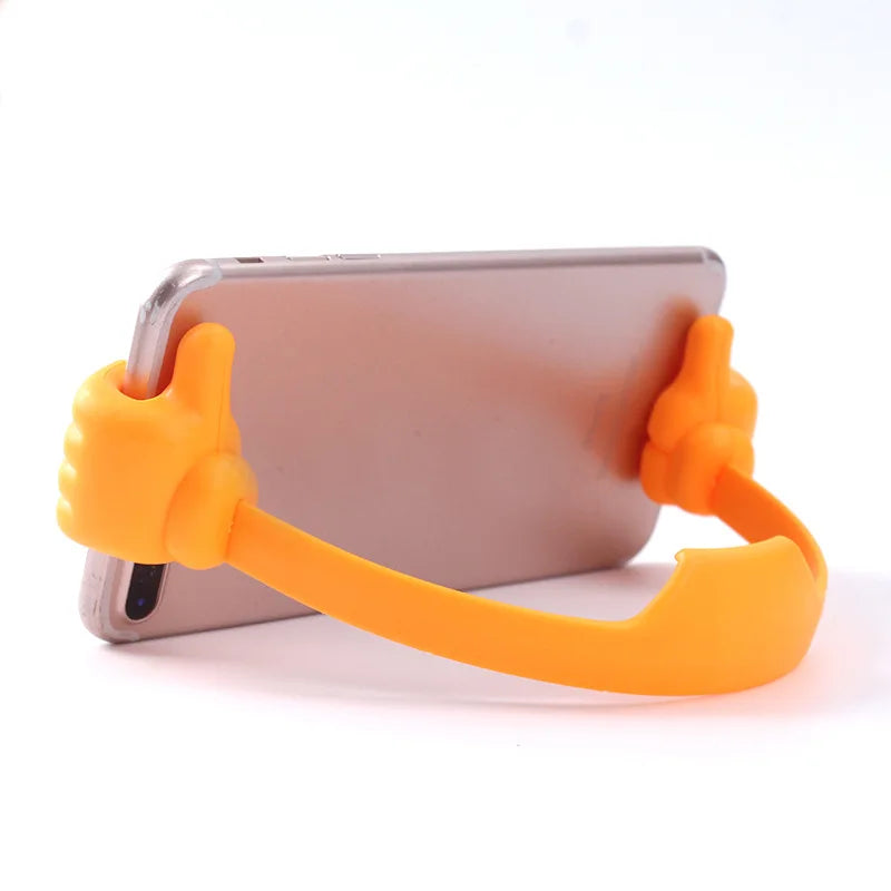 Thumbs up Cell Phone Stand Holder Lazy Desk Flexible Tablet Smartphone Stand Holder for Iphone Samsung Xiaomi Huawei