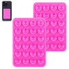 2PCS Silicone Suction Phone Case Mount Silicon