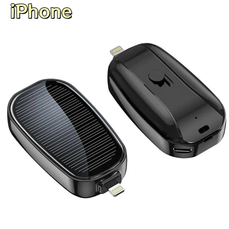 Power Up Your Adventures: The Solar Mini Power Bank Key Ring – Charge On-the-Go with a Splash of Fun!